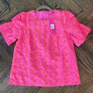 New With Tags Lilly Pulitzer Eyelet Top in Women’s Small